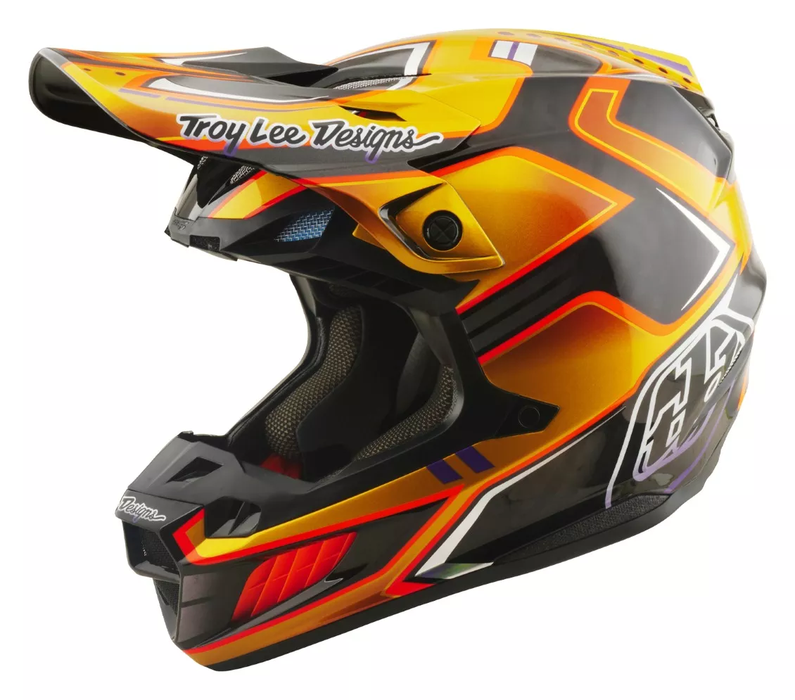 Troy Lee SE5 Carbon Crest Helmet