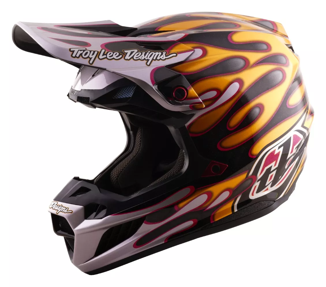 Troy Lee SE5 Carbon Overspray Helmet
