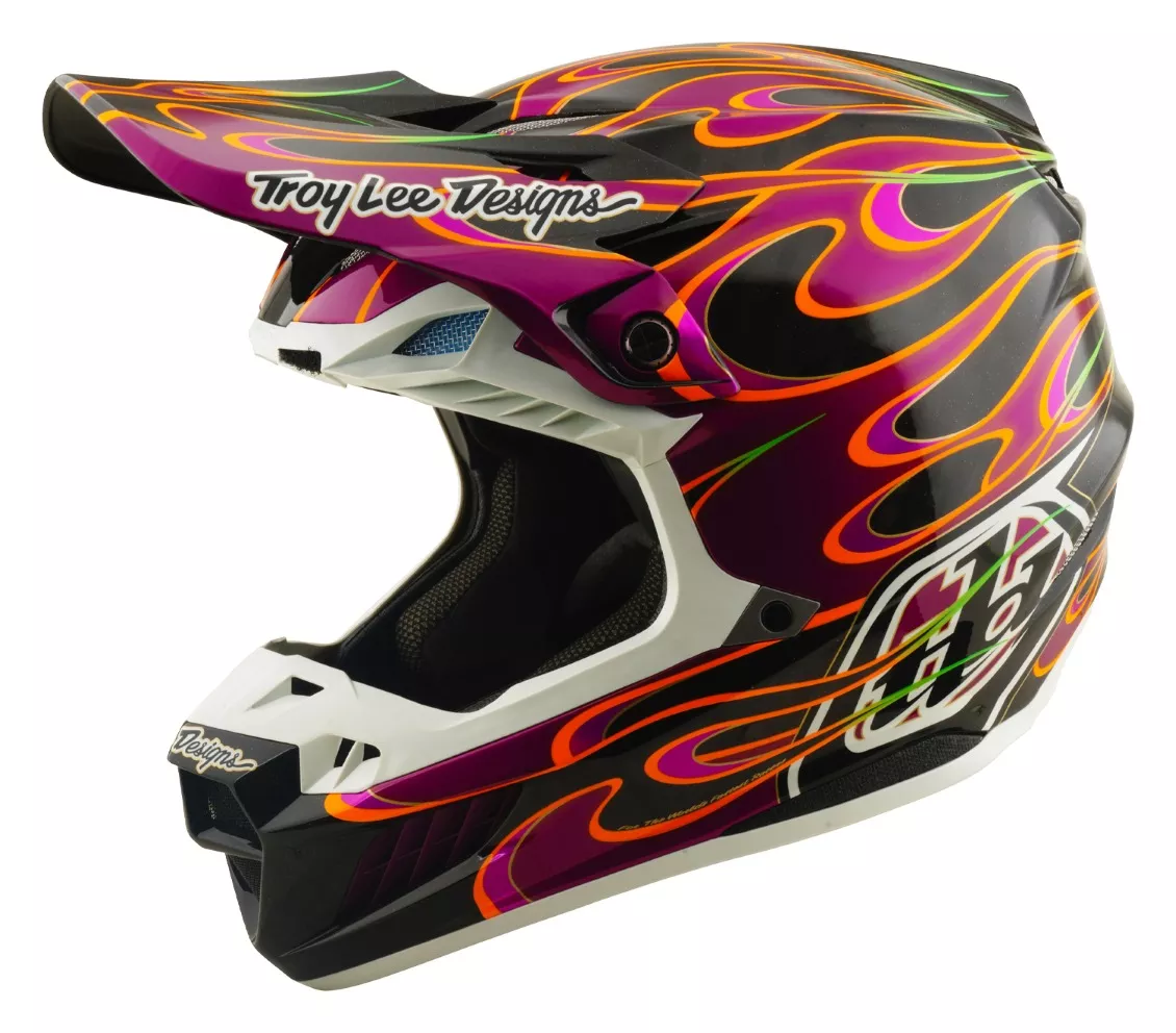 Troy Lee SE5 Carbon Torched Helmet