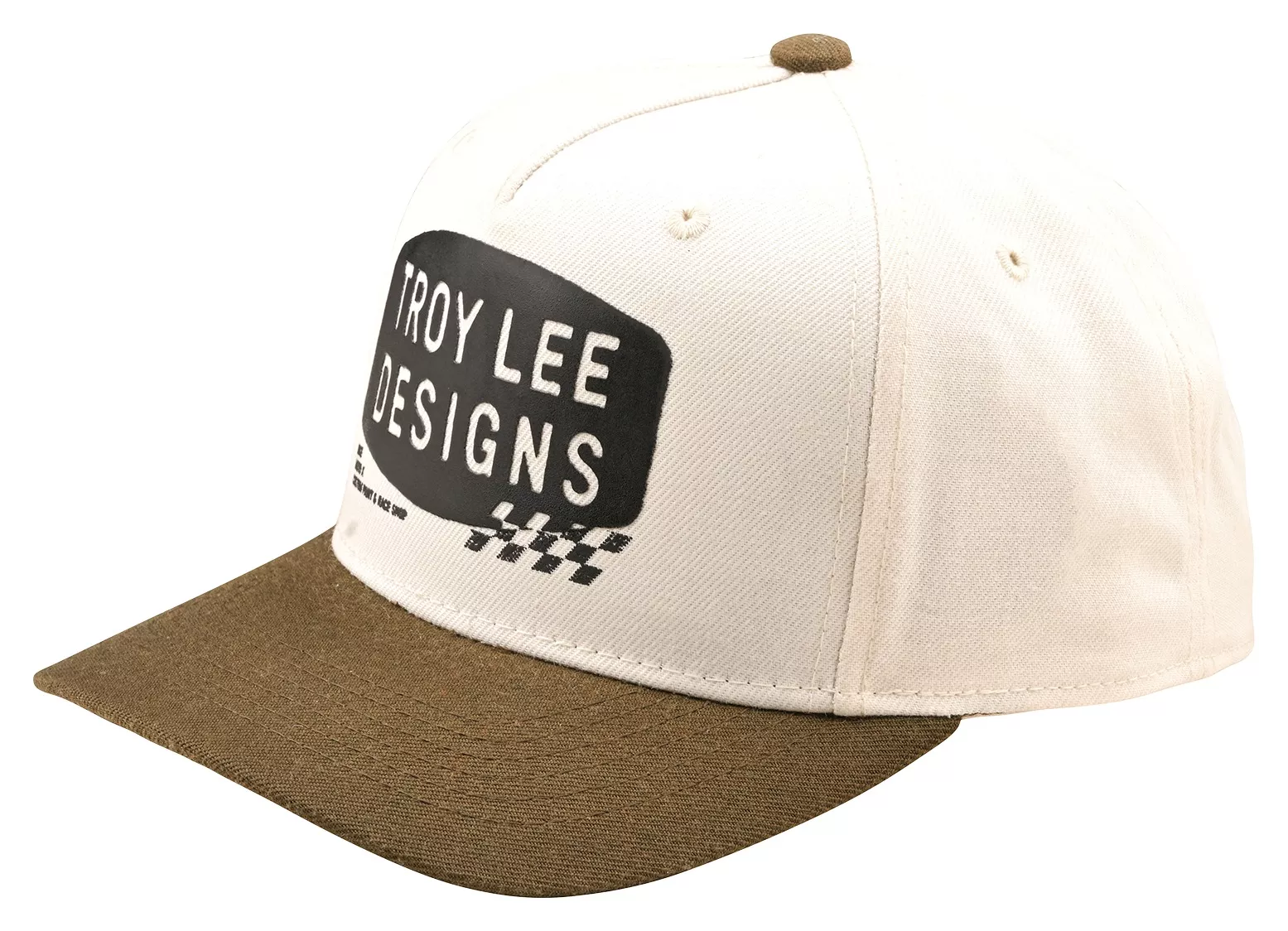 Troy Lee Stamp Curved Snapback Hat