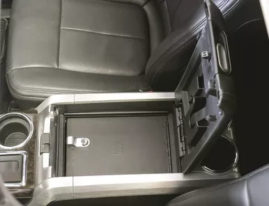 Tuffy Security 321-01 Console Safe fits Ram Trucks 2010+, Black