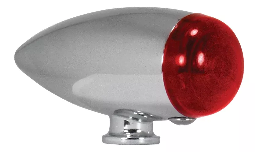 V-Factor 12 Volt 3" Mini Marker Led Lights Red Lens 11481 Universal