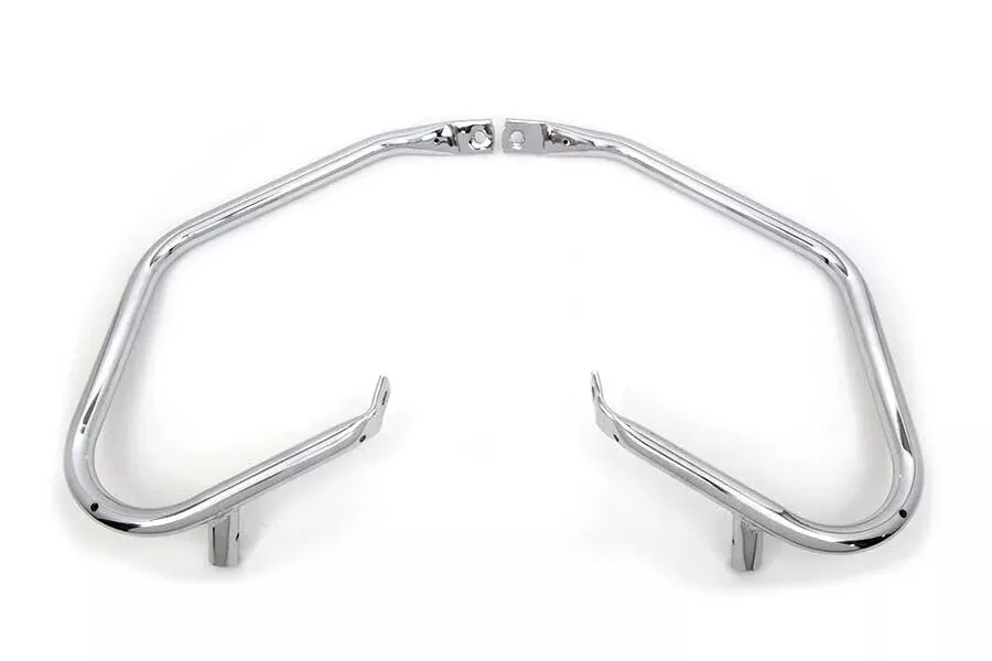 V-Twin 51-0850 Chrome Profile Rear Frame Crash Bar Set Harley FL Touring 97-08