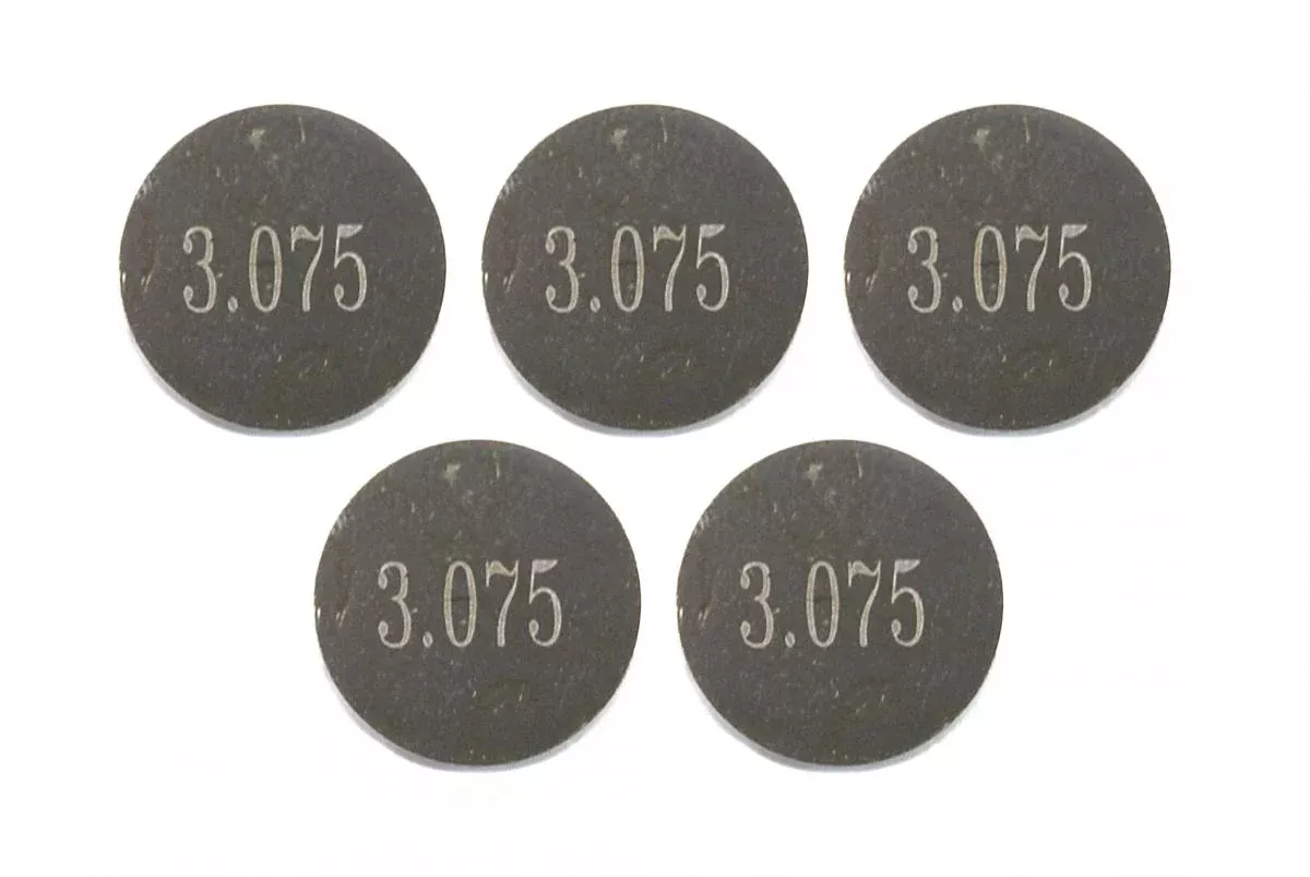 VALVE SHIMS 10mm 3.075 PACK/5, PROX 29.100307.5 KTM