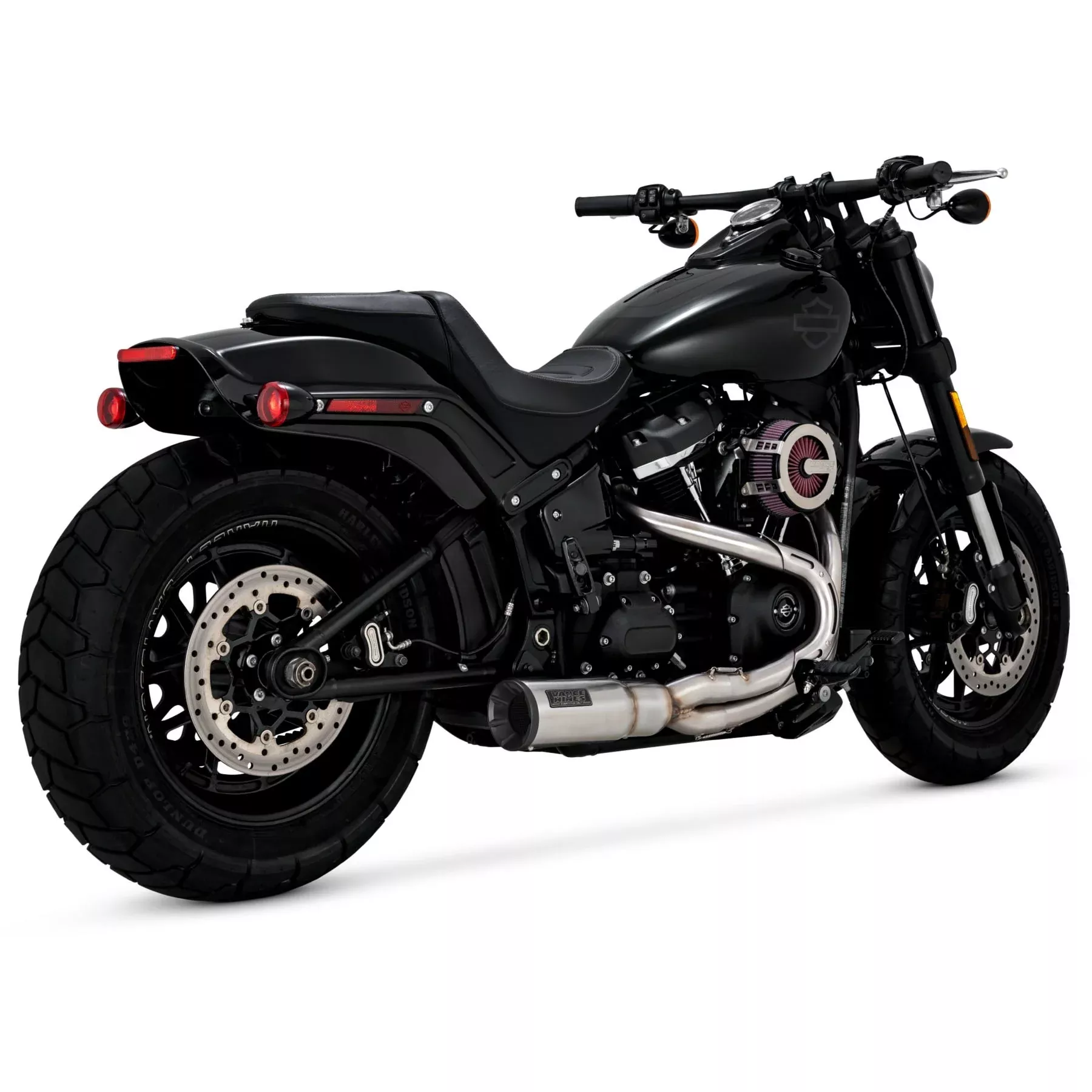 Vance & Hines 27331 Stainless Hi-Output 2-into-1 Exhaust System Harley Softail M8 '18+