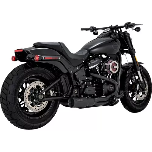 Vance & Hines Hi-Output 2-1 Short Exhaust System for 2018-2024 Harley M8 Softail* - Black