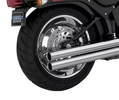 Vance & Hines Straight-Cut End Cap for Big Shot Staggered/Longs, Chrome16919