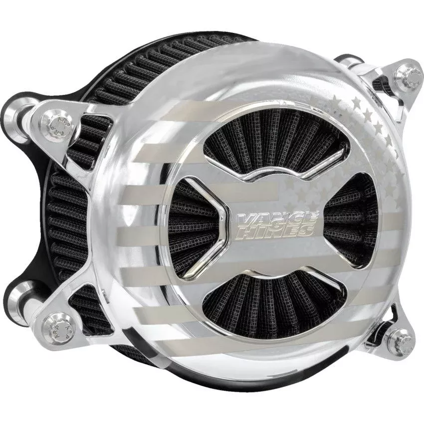 Vance & Hines VO2 America Chrome Air Intake Kit for Harley 23-24 Touring