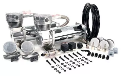 Viair 48032 Dual Air Compressor 12V for Air Suspension 200 PSI, 2 Pack