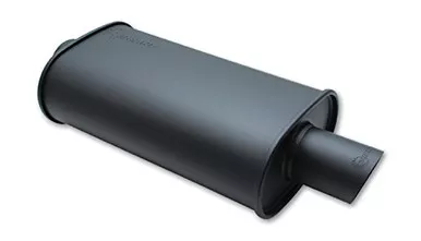 Vibrant 1146 Streetpower Black Flat Oval Muffler