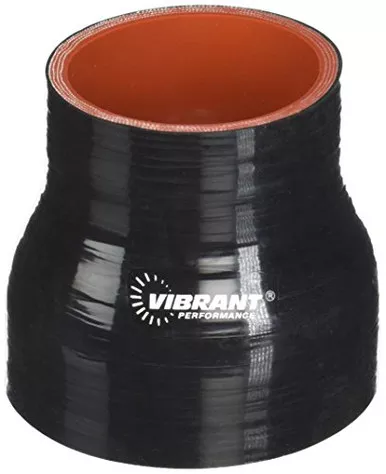 Vibrant Performance 2770 Silicone Reducer Coupling, Black, 2-1/4" x 3"