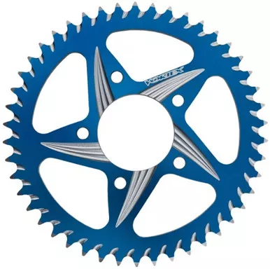 Vortex Cat5 Rear Aluminum Sprocket Blue 45T - 452AZB-45