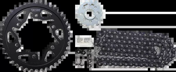 Vortex Chain And Sprocket Kit – WSS – Black – Yamaha FZ/MT-10