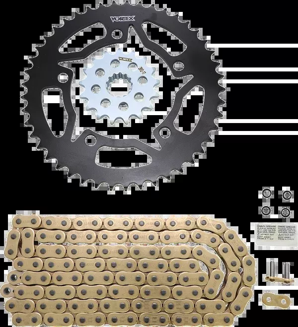 Vortex Chain And Sprocket Kit – WSS – Gold – BMW S1000RR