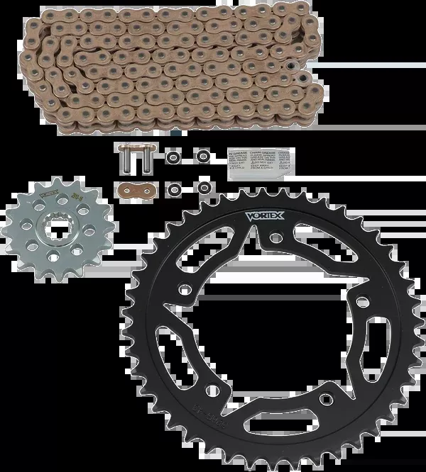 Vortex Chain And Sprocket Kit – WSS – Gold – Suzuki GSX-R600
