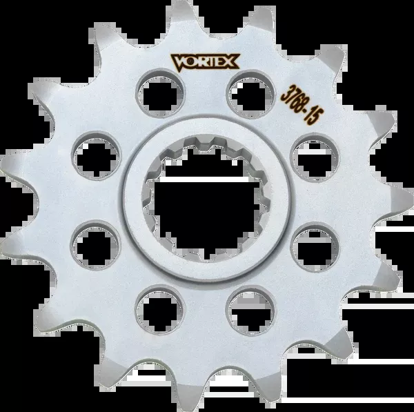 Vortex Front Sprocket – 15 Tooth – Silver – Ninja ZX-4RR