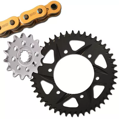 Vortex Honda CBR600F3 97-98 V3 2.0 Gold Chain and Sprocket Kit