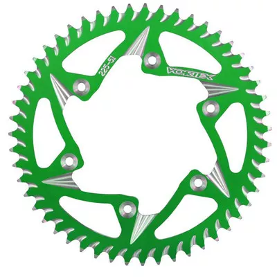 Vortex Kawasaki Ninja 400 18-23 520 Green CAT5 Aluminum Rear Sprocket