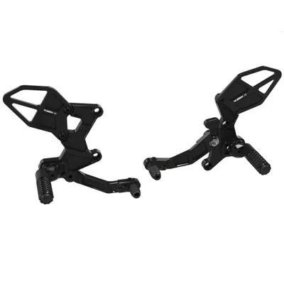 Vortex Kawasaki Ninja 400 18-23 Adjustable Rearsets V3 2.0