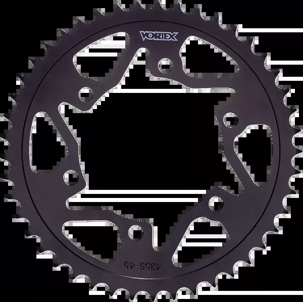 Vortex Rear Sprocket – 47 Tooth – Black – Kawasaki
