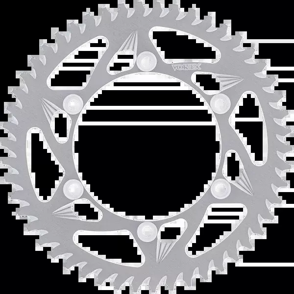 Vortex Rear Sprocket – Aluminum – 40 Tooth – Silver – Grom