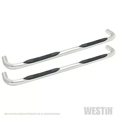 Westin 23-1950 E-Series 3 Nerf Step Bars SS for 99-13 Chevy Silverado 1500 Crew