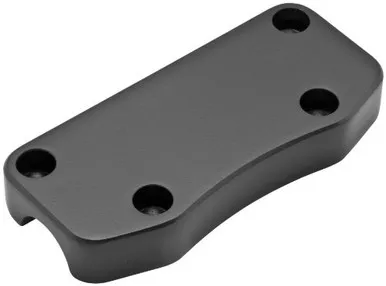 Wild 1 WO505B Chubbys Smooth Top Clamp Black with Exposed Mount Holes