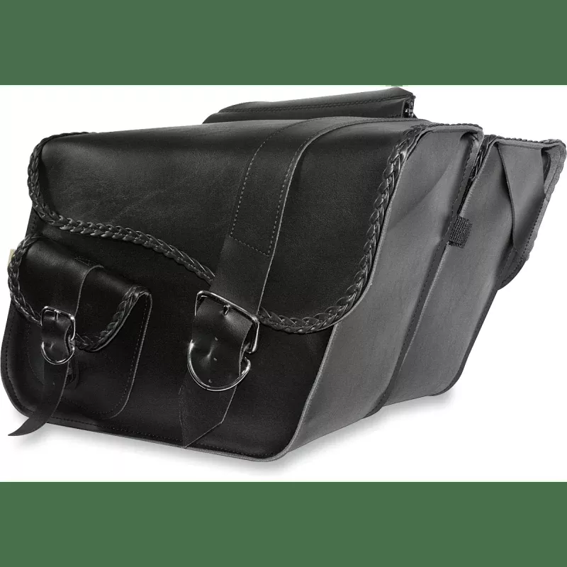 Willie & Max Luggage Saddlebag Ranger Braided Slant