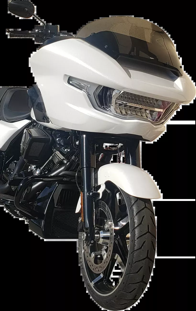 Wind Vest 10.5" Dark Smoke Fairing Windshield fits 2023-2026 Harley Road Glide