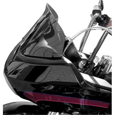 Wind Vest 8″ Windshield, Dark Smoke, Fits 99-13 FLTR/FLTX (except 09 CVO)