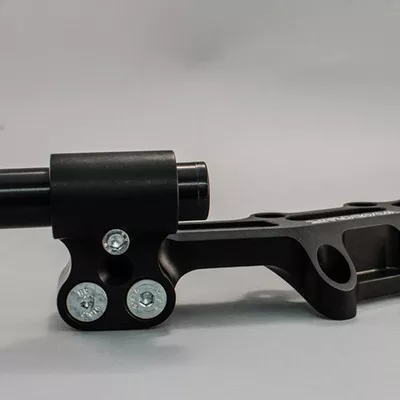 Woodcraft Ducati Scrambler 15-16 Clip-On Riser Set w/Long Black Bars