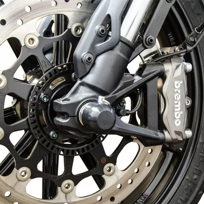 Woodcraft Ducati Scrambler 15-20 Front Axle Slider Kit