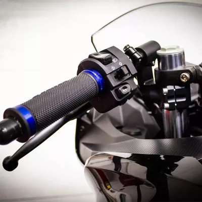 Woodcraft Kawasaki Ninja 400 18-23 Clip-on Riser Assembly w/ Bars