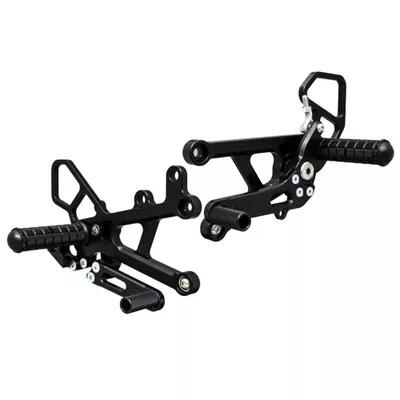Woodcraft Yamaha YZF-R6 06-20 Rearsets Complete Adjustable Kit Standard Shift