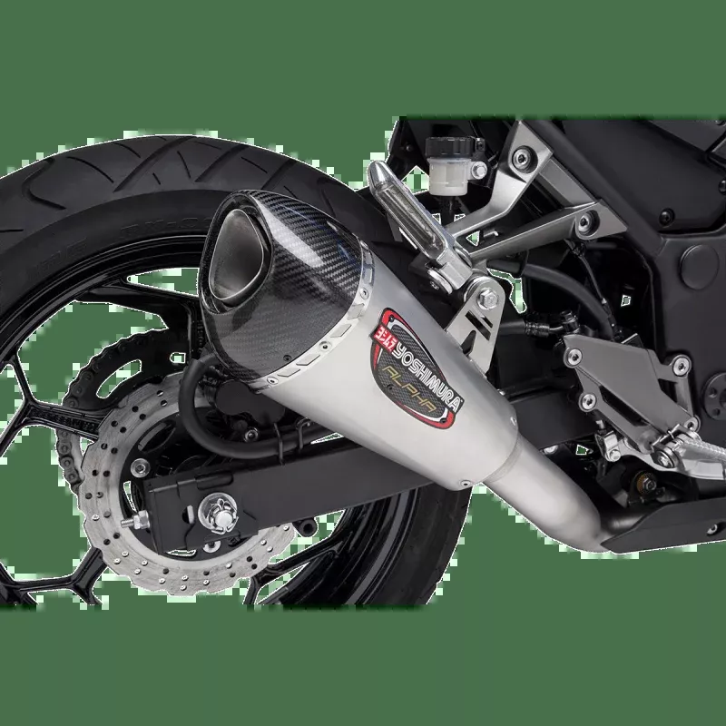 Yoshimura 13-17 Ninja 300 Alpha T FS SS/SS/CF WF