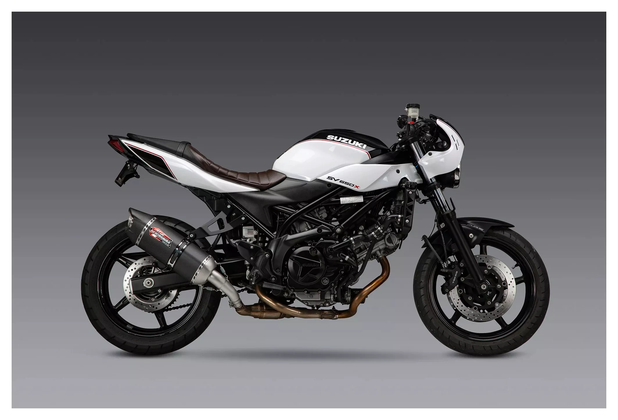 Yoshimura AT2 Slip-On Exhausts Suzuki SV650 / SV650X 2017-2025