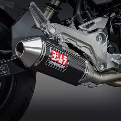 Yoshimura Honda Grom 17-21 Race Mini RS-2 WS Full Exhaust System SS-CF-SS