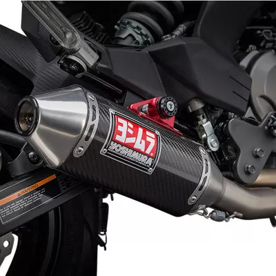 Yoshimura Kawasaki Z125 PRO 17-26 Race RS-2 Full Exhaust System SS-CF-SS