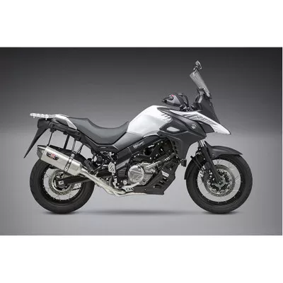 Yoshimura Suzuki V-Strom 650 17-20 Race R-77 3/4 Exhaust System SS-SS-CF