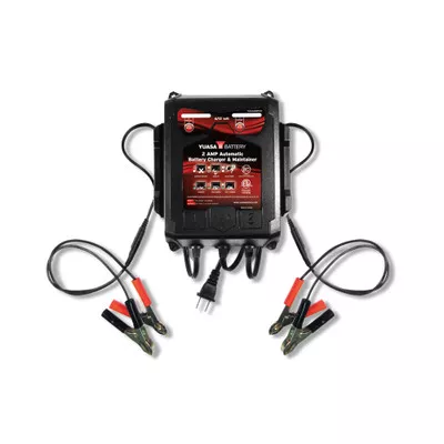 Yuasa Battery Charger and Maintainer 2A 6/12V