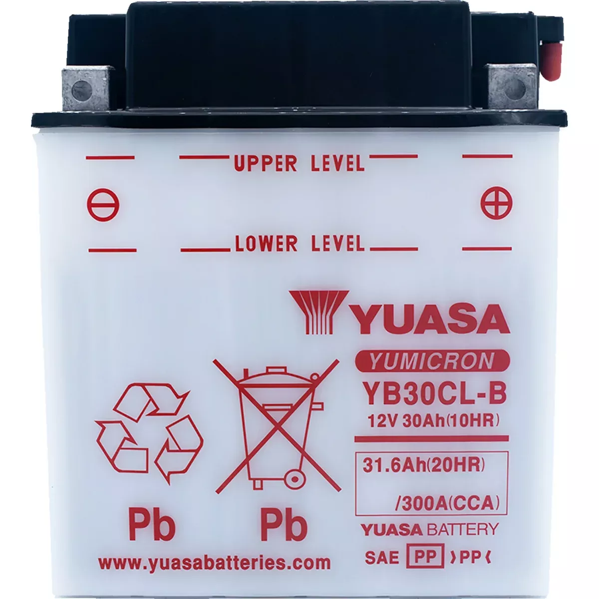 Yuasa Conventional Battery – YUAM2230CTWN Sea-Doo Watercraft 2005-2015