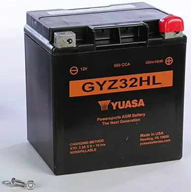 Yuasa GYZ-Series Batteries YUAM732GHL