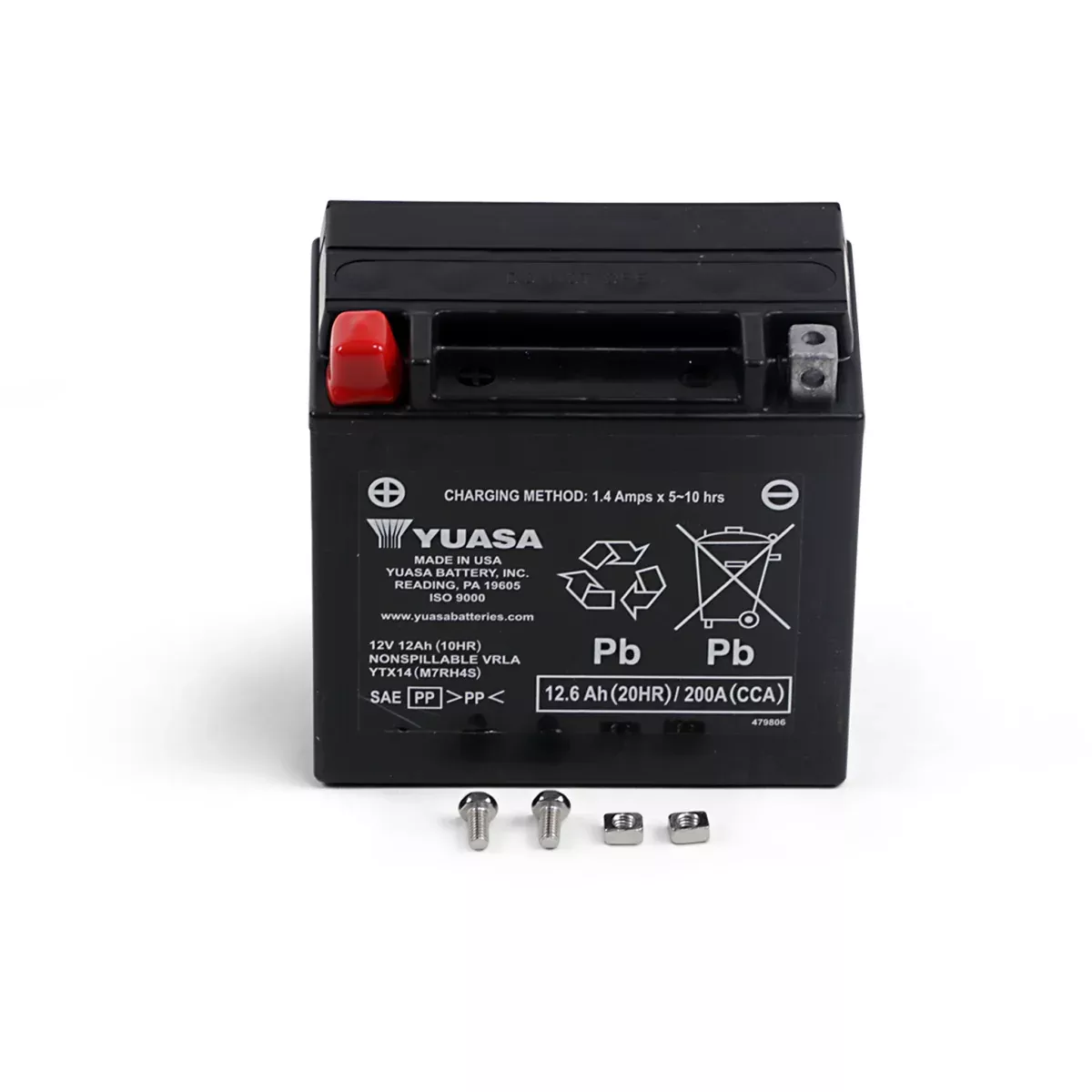 Yuasa YTX Battery – YUAM7RH4S Yamaha Snowmobiles 2006-2018
