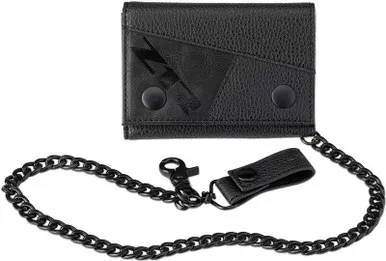 Z1R Black Leather Wallet size Regular