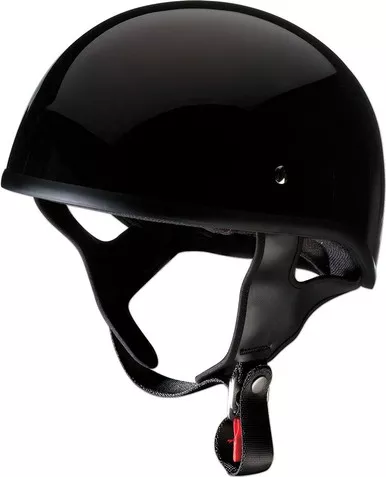Z1R CC Beanie Solid Black Helmet