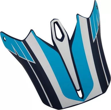 Z1R F.I. Hysteria Blue White Helmet Visor Kit