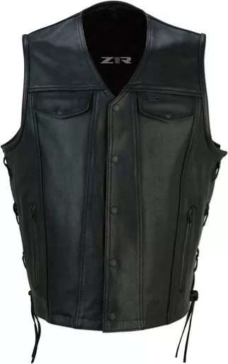 Z1R Gaucho Black Vest