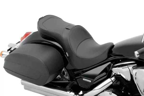 Z1R Low Profile Double Bucket Seat w/ Dual Backrest Capability for Sabre/Stateline/Interstate 1300 ’10-Up -Mild Stitch Backrest sold separately