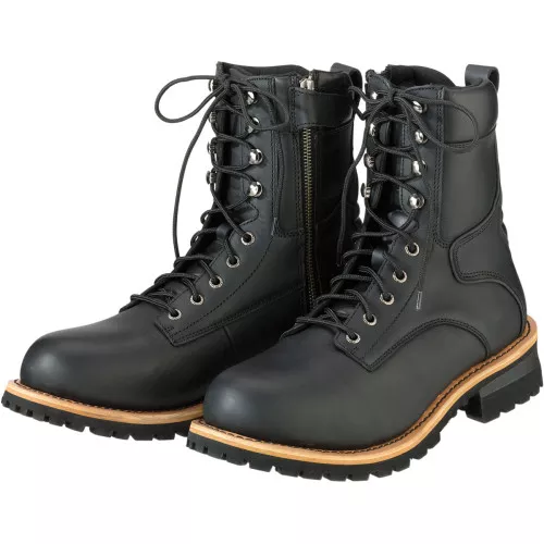 Z1R M4 Leather Boots – Black