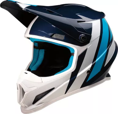 Z1R Rise Evac Gloss Blue White Helmet